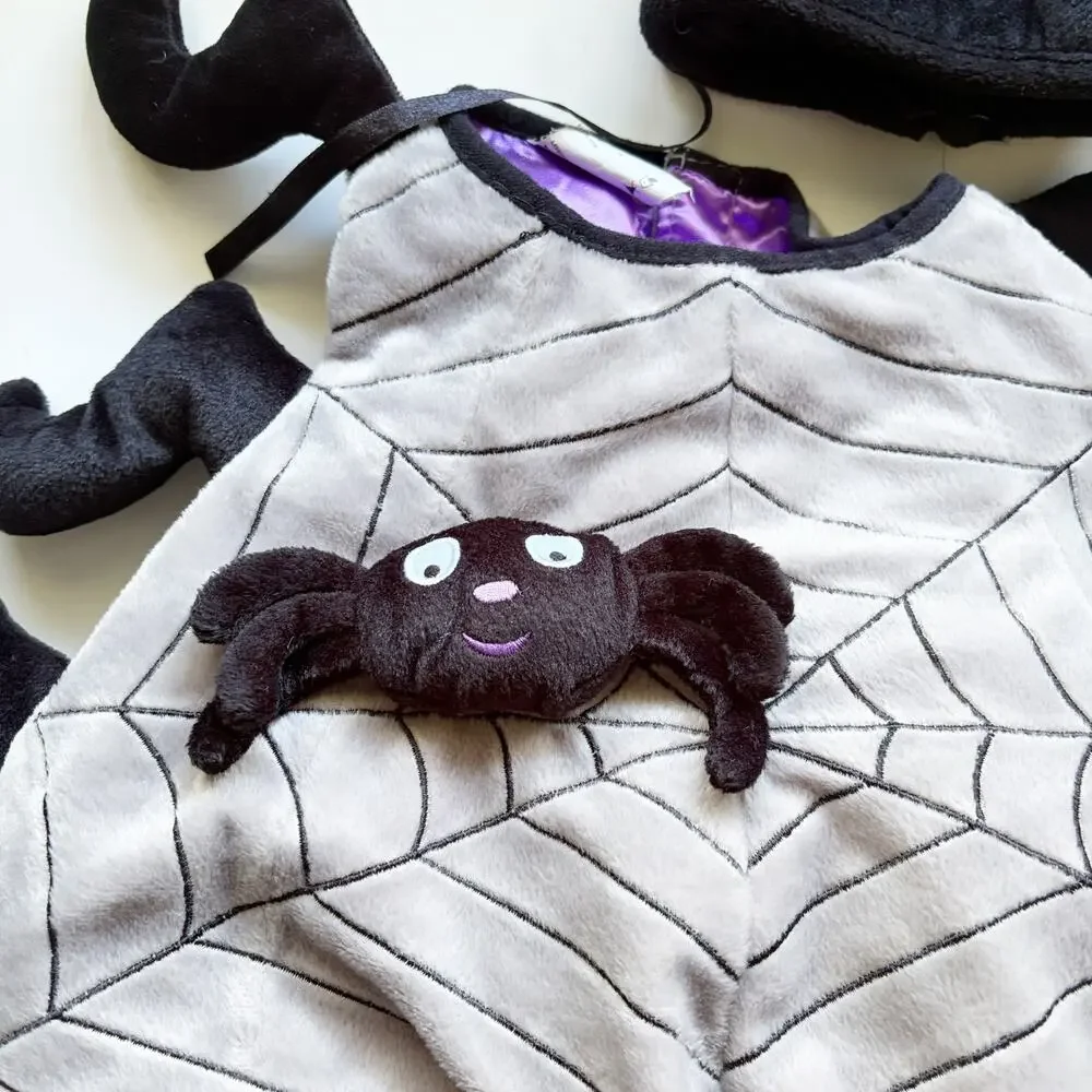 Spider Halloween Costume Sz 12-18 mo Adorable Padded Warm Whimsical Cute Silly